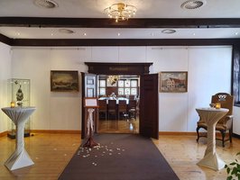 Wartebereich Ratssaal und Senatszimmer